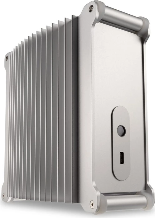Streacom DB1 Fanless, silber, Mini-ITX