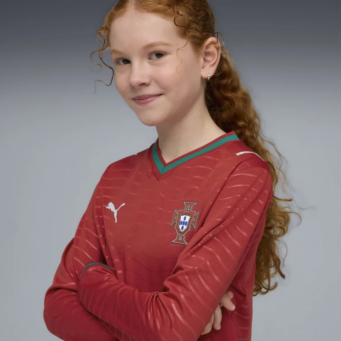 Puma FIFA WM 2026 Portugal Heimtrikot langarm (Junior)