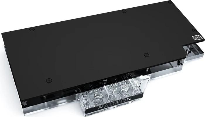 Alphacool Eisblock Aurora Acryl GPX-A AMD Radeon RX 6800XT/6900XT Nitro+ mit Backplate