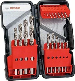 Bosch Professional HSS-G Spiralbohrer-Sortiment inkl. Werkzeugbox, 18-tlg.