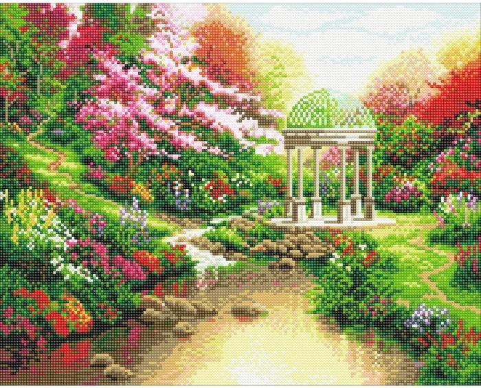 Craft Buddy Crystal Art Kit Pools of Serenity