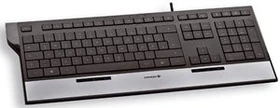 Cherry EASYHUB Corded MultiMedia Keyboard, USB, DE