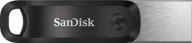 SanDisk iXpand Go 128GB, USB-A + Apple Lightning, USB 3.2 Gen 1×1, USB 2.0