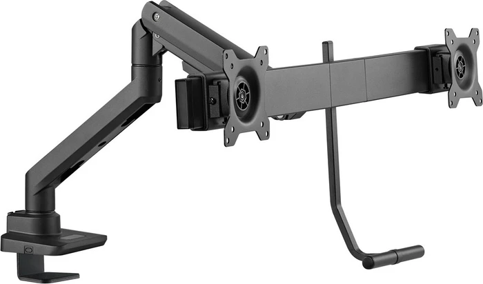 Wentronic Goobay Doppel-Monitorhalterung Office