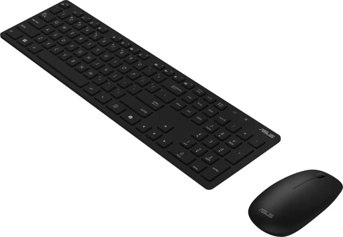 ASUS W5000 Wireless Keyboard and Mouse Set, COPILOT, schwarz, USB, DE