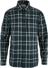 Fjällräven Abisko Hike Hemd langarm dark navy/chalk white (Herren)