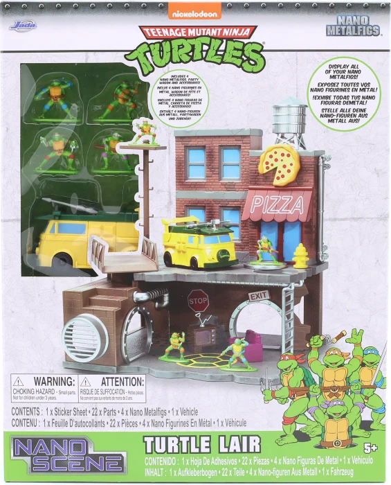 Jada Toys Teenage Mutant Ninja Turtles - Turtles Nano Scene