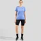 Odlo Essentials Seamless Funktionsshirt kurzarm persian jewel melange (Damen) Vorschaubild