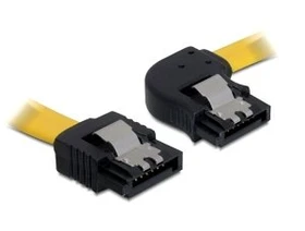 DeLOCK SATA Kabel gelb 0.3m, rechts/gerade (82496)