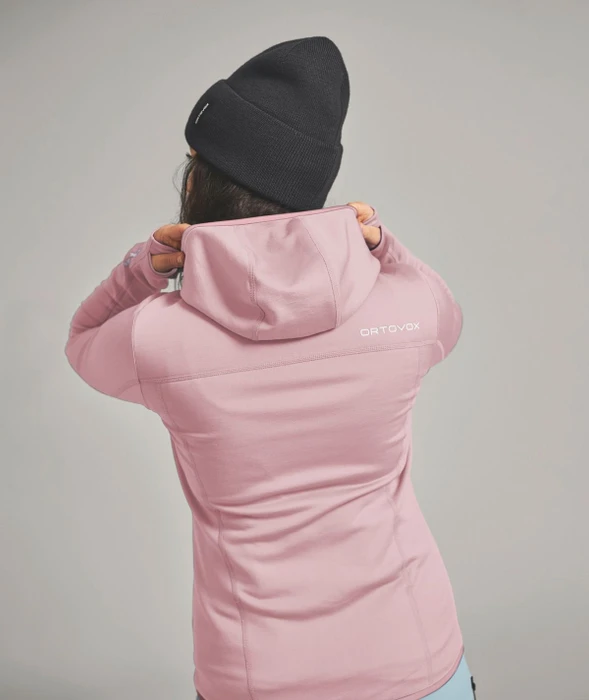 Ortovox Fleece Hoody Funktionsjacke dawn rose (Damen)