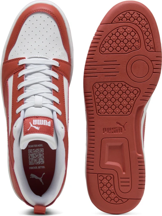 Puma Rebound V6 Low puma white/red fire