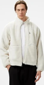 The North Face Extreme Pile Fleece Full Zip Jacke white dune (Herren)