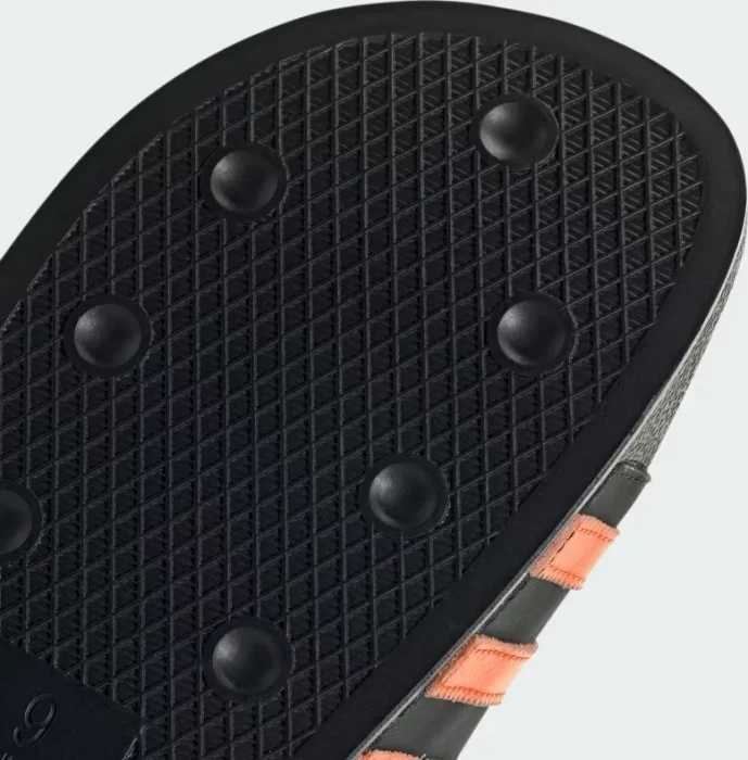 adidas Adilette core black/orange
