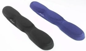 Kensington Schaum-Handgelenkauflagen, schwarz/blau