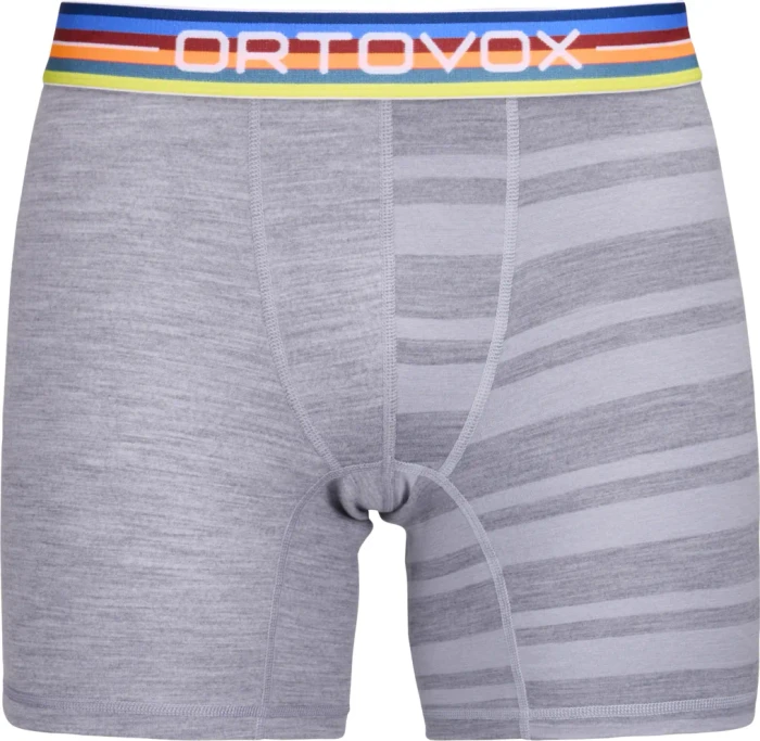 Ortovox 185 Rock'N'Wool Boxer Briefs grey blend (Herren)