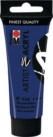 Marabu Artist Acryl Acrylfarbe, ultramarinblau, 22ml