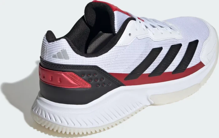 adidas Courtquick Padel cloud white/core black/lucid red (Herren)