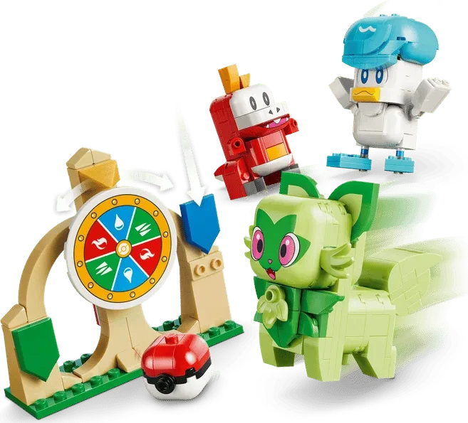 LEGO Pokémon SMART Play - Showdown mit Felori, Krokel und Kwaks