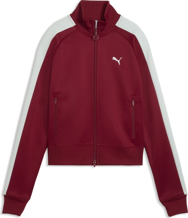 Puma T7 Always On Trainingsjacke garnet glow/créme de mint (Damen)
