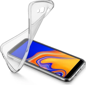 Cellularline Soft Cover für Samsung Galaxy J4+ (2018) transparent