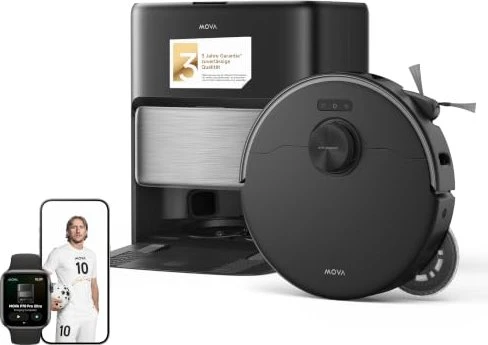 Mova P70 Pro Ultra Saug-/Wischroboter schwarz inkl. Absaug-/Reinigungsstation