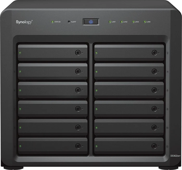 Synology DiskStation DS3622xs+, 16GB RAM ECC, 2x RJ-45 10GBase-T, 2x RJ-45 1000Base-T