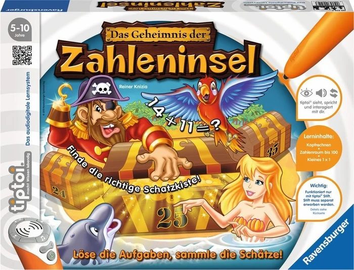 Ravensburger tiptoi Spiel: Das Geheimnis der Zahleninsel