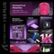 Attack Shark X8 Plus Tri-mode Wireless Gaming Mouse, Berry Red, inkl. Grip Tape, USB/Bluetooth Vorschaubild