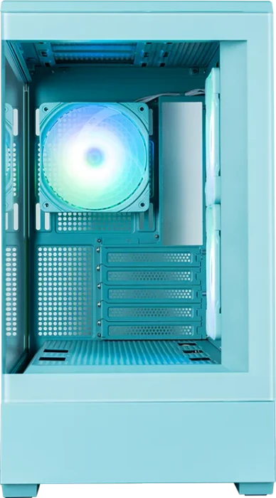 Zalman P30 [V2] Mint, türkis, Glasfenster