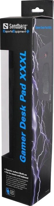 Sandberg Gamer Desk Pad XXXL schwarz