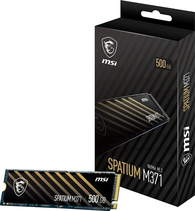 MSI Spatium M371 500GB, M.2 2280 / M-Key / PCIe 3.0 x4