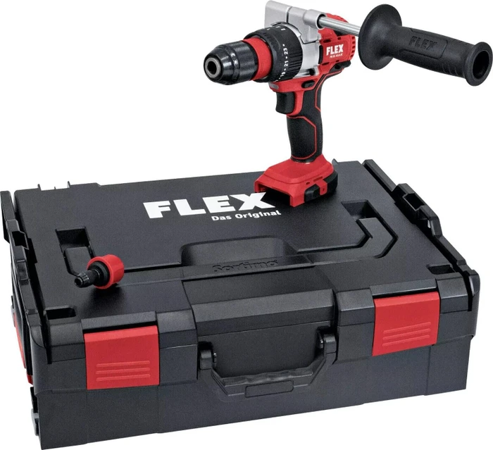 Flex PD 2G 18.0-EC/2.5 Set Akku-Schlagbohrschrauber inkl. L-Boxx + 2 Akkus 2.5Ah
