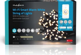Nedis WIFILX01W200 Smart Life Dekorative Lichterkette LED 200x warmweiß