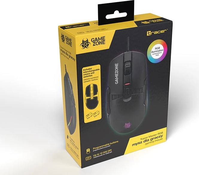 Tracer Gamezone Master RGB schwarz, USB