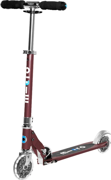 Micro Sprite LED Scooter autumn red