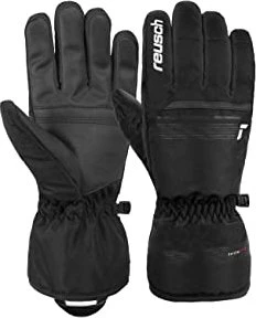 Reusch Snow King Skihandschuhe schwarz/weiß