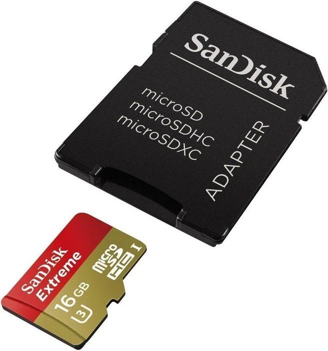 SanDisk Extreme R60/W40 16GB Kit, UHS-I U3, Class 10