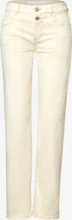Street One Studio Straight Leg Jeans ecru washed (Damen)