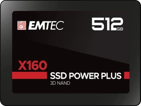 Emtec X160 SSD Power Plus 512GB, 2.5" / SATA 6Gb/s, bulk (ECSSD512GNX160)