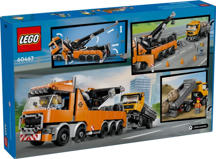 LEGO City - Schwerlast-Abschleppwagen mit Kran
