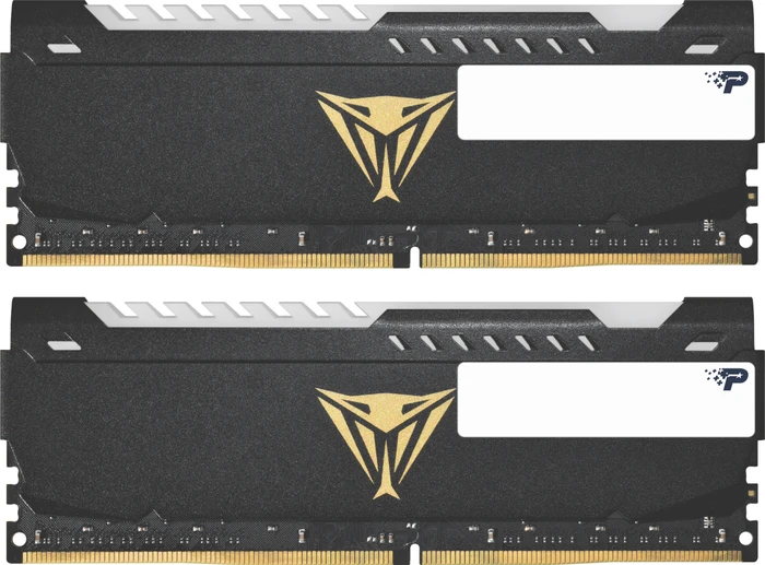 Patriot Viper Steel RGB UDIMM 64GB Kit, DDR4-3200, CL18-22-22-42