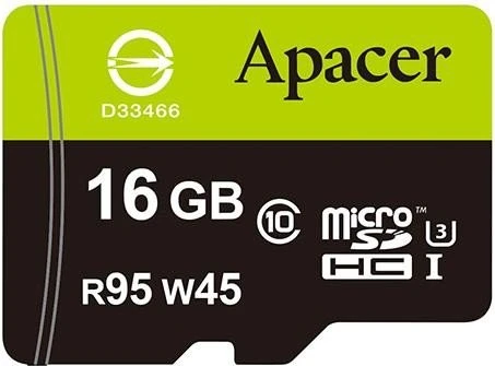 Apacer R95/W45 16GB Kit, UHS-I U3, Class 10