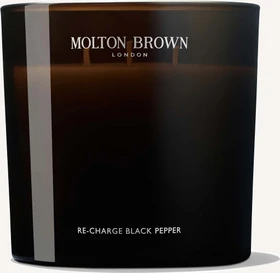Molton Brown Re-Charge Black Pepper Three Wick Candle, 600g