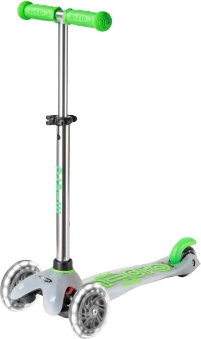 Micro Mini Micro Deluxe Flux LED Kickboard grün