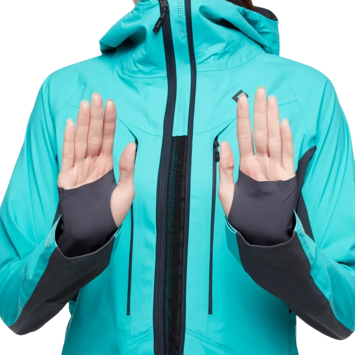 Black Diamond Dawn Patrol Hybrid Shell Funktionsjacke dark patina (Damen)