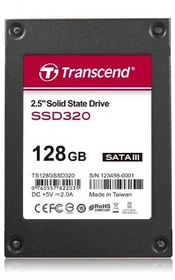 Transcend SSD320 128GB, 2.5" / SATA 6Gb/s