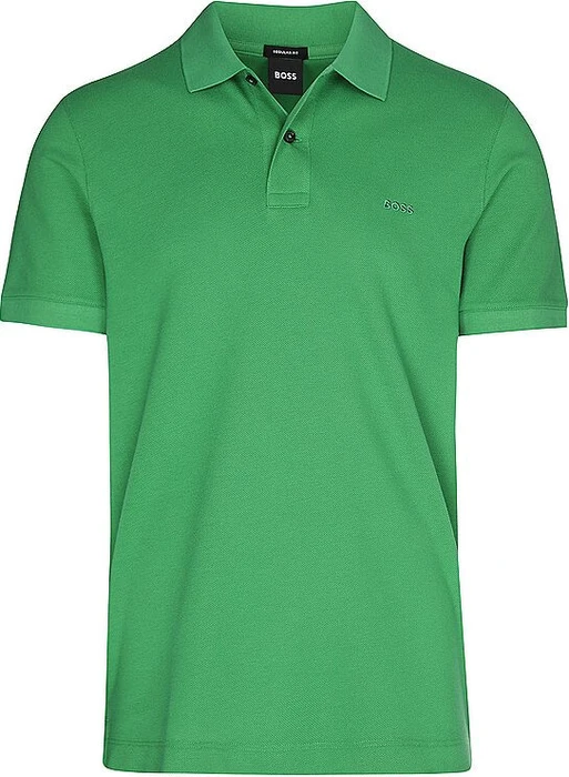 Hugo Boss Pallas Poloshirt kurzarm open green (Herren)