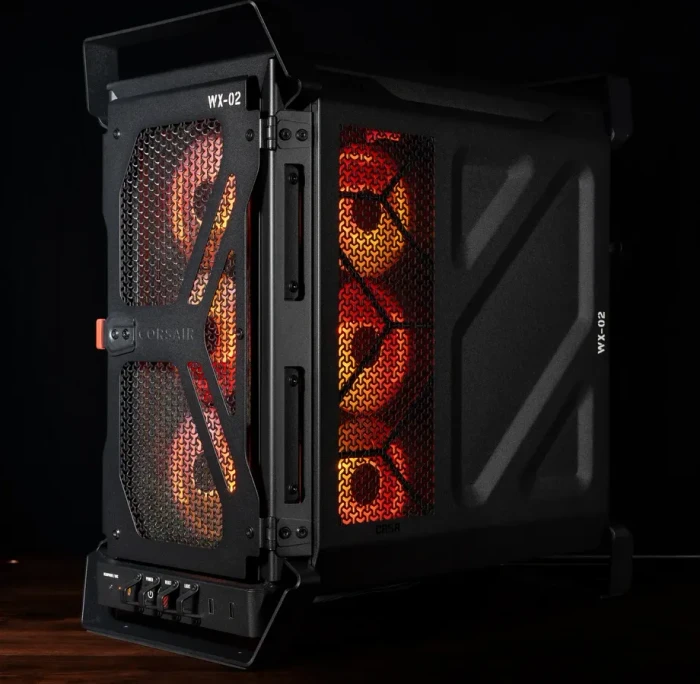 Corsair Warthog RS WX-02 Black, Glasfenster