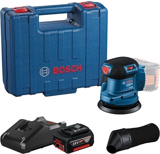 Bosch Professional GEX 185-LI Akku-Exzenterschleifer solo inkl. Koffer