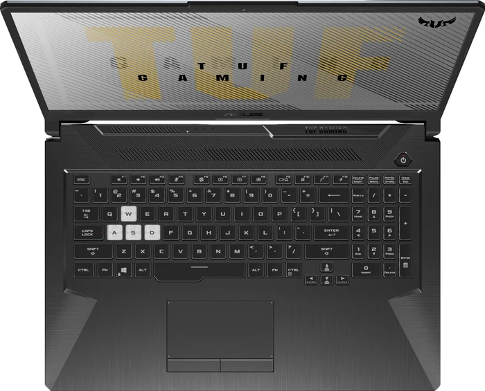 ASUS TUF Gaming A17 FA706II-H7021T, Fortress Gray, Ryzen 5 4600H, 8GB RAM, 512GB SSD, GeForce GTX 1650 Ti, DE